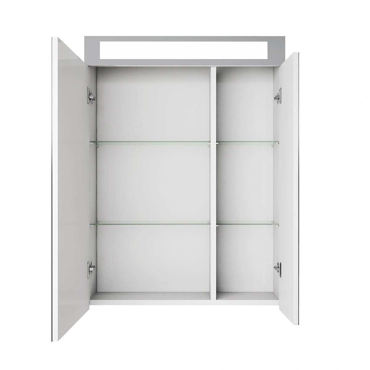 Зеркальный шкаф Dreja Uni 60 см, белый от магазина Vanna-Vanna.ru!