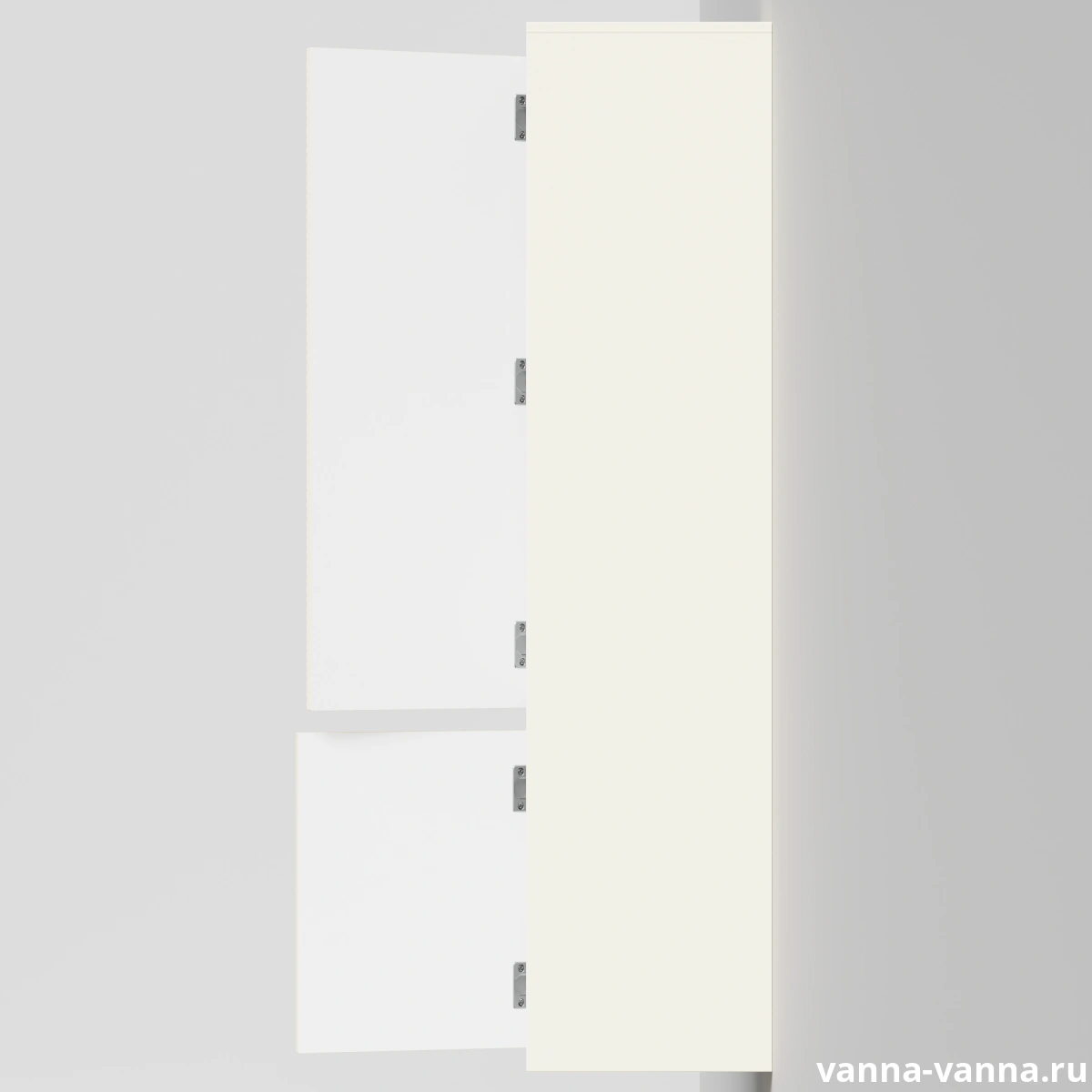 Пенал Vod-ok Elite Соло 40, подвесной, левый, Светлая слоновая кость RAL 1015 от магазина Vanna-Vanna.ru!