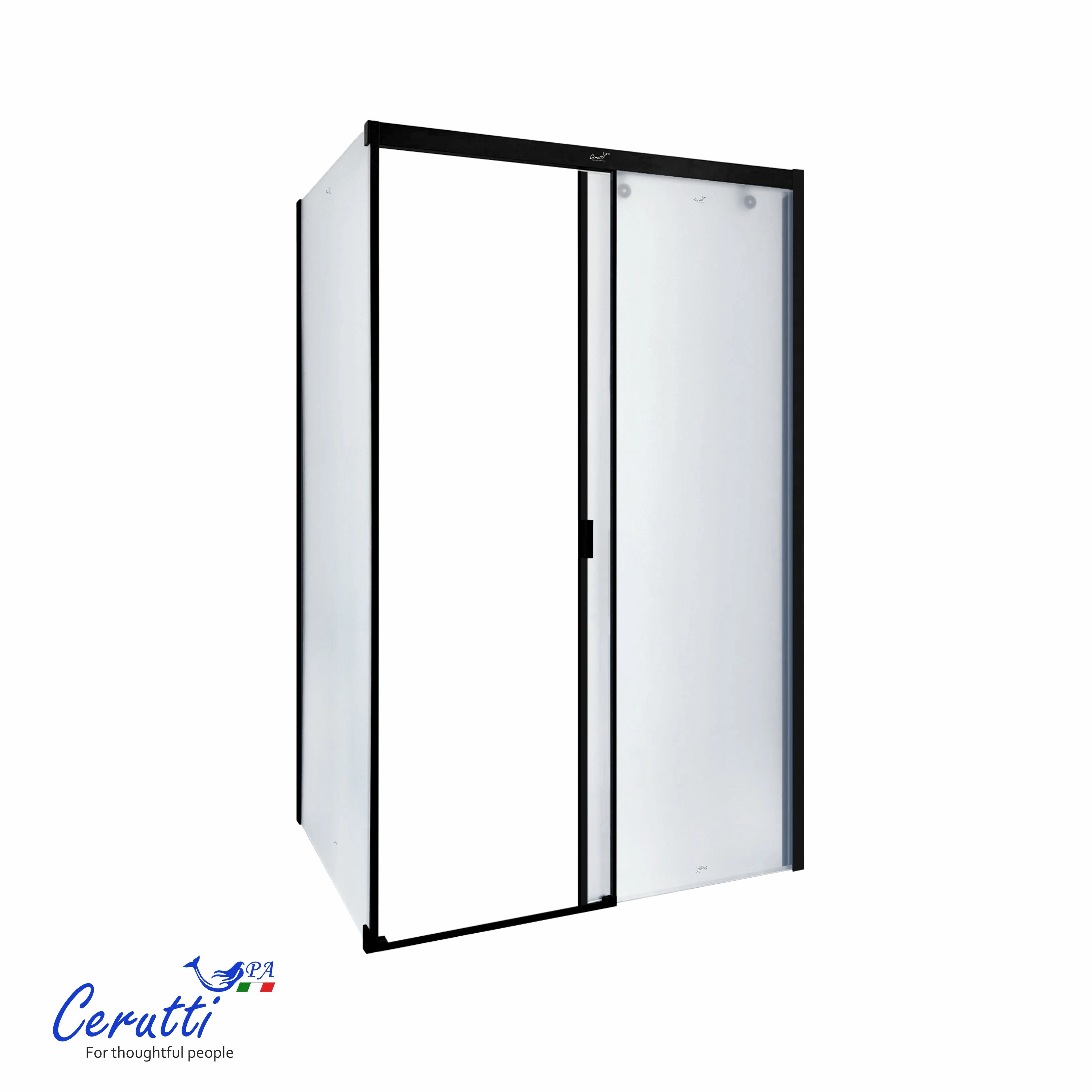 Душевое ограждение Ceruttispa МАРБЕЛЛА (MARBELLA) 120BF R (120x80x190) от магазина Vanna-Vanna.ru!