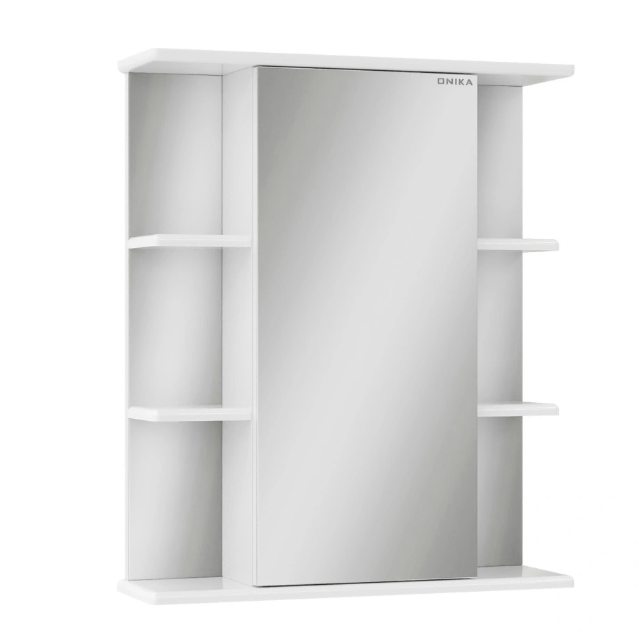 Зеркало-шкаф Onika Глория 55.00 L/R универсальное, белый