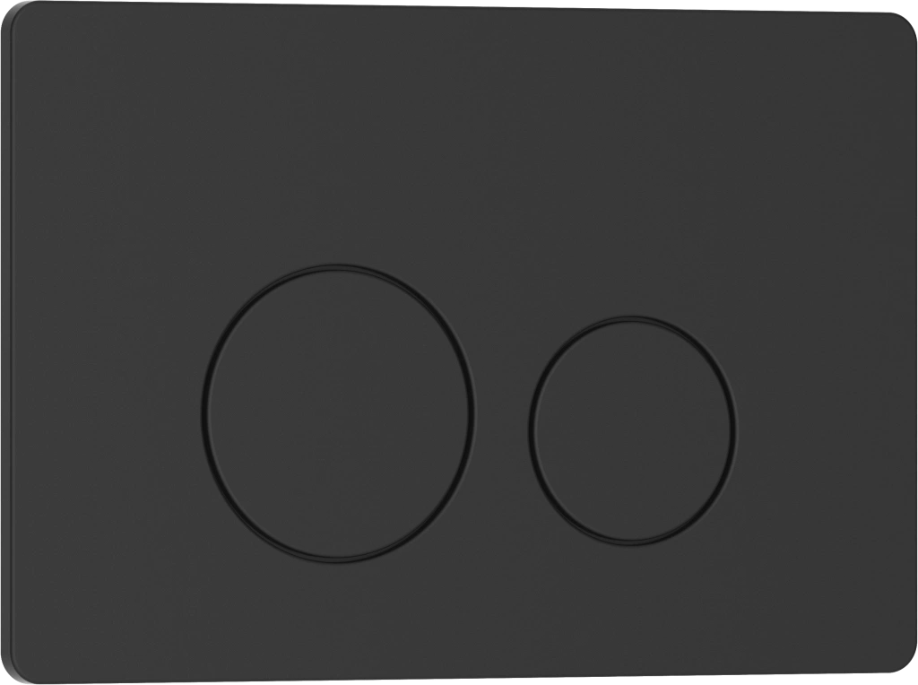 Комплект 2в1 IBERICA BLANCA инсталляция SILENCIO, кнопка смыва INOX-O черный матовый (IB001.812)