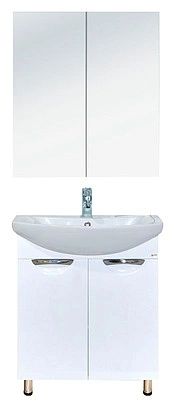 Тумба с раковиной Misty Лаванда 70 белый