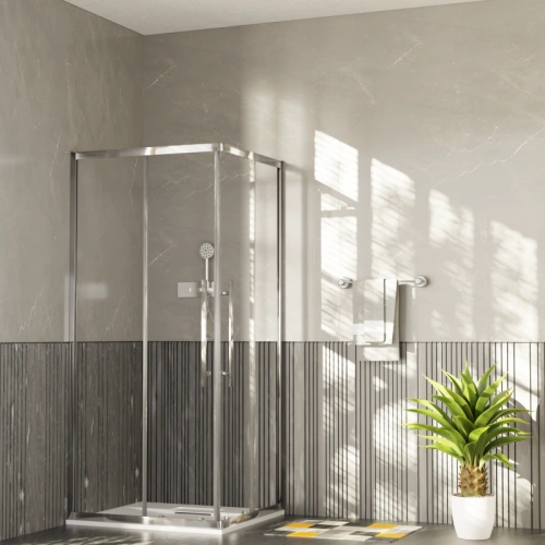 Душевой уголок ESBANO ESF-90D1+110D2-C 90х110х195 от магазина Vanna-Vanna.ru!