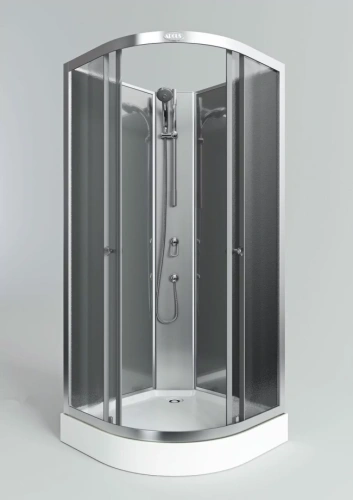 Душевая кабина Arcus AS-100 90x90 без крыши от магазина Vanna-Vanna.ru!