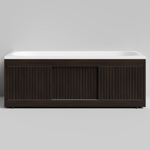 Экран под ванну Vod-ok Тач 150 раздвижной Палисандр от магазина Vanna-Vanna.ru!