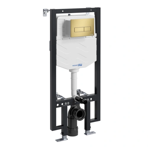 Инсталляция WasserKraft Vils 56TLT.010.ME.MG03 для подвесного унитаза, с кнопкой от магазина Vanna-Vanna.ru!