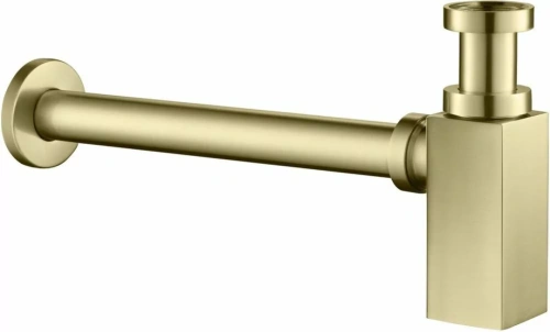 Сифон для раковины Timo 959/17L матовое золото от магазина Vanna-Vanna.ru!