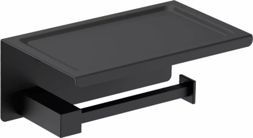 Держатель туалетной бумаги Timo Selene 14044/03 черный матовый от магазина Vanna-Vanna.ru!