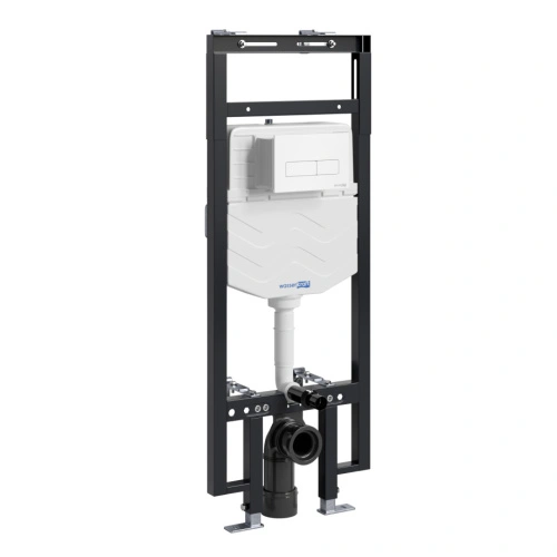 Инсталляция WasserKraft Dinkel 58TLT.010.ME.WM03 для подвесного унитаза, с кнопкой от магазина Vanna-Vanna.ru!