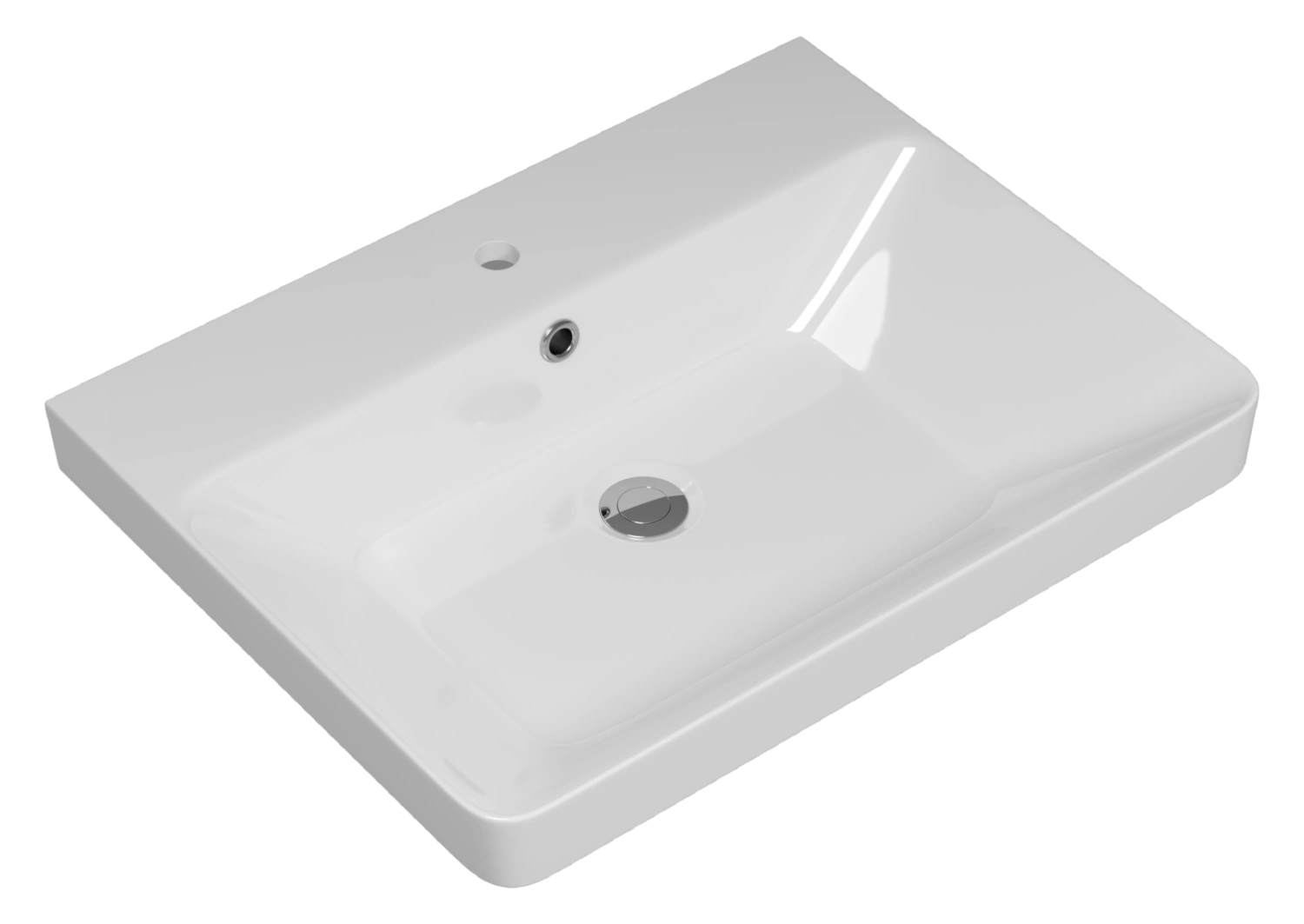 Тумба с раковиной Brevita Victory 60 подвесная, зеленый от магазина Vanna-Vanna.ru!