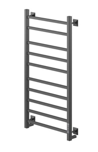 Полотенцесушитель электрический Veconi Barro-B B10050B-B 500х1000, черный от магазина Vanna-Vanna.ru!