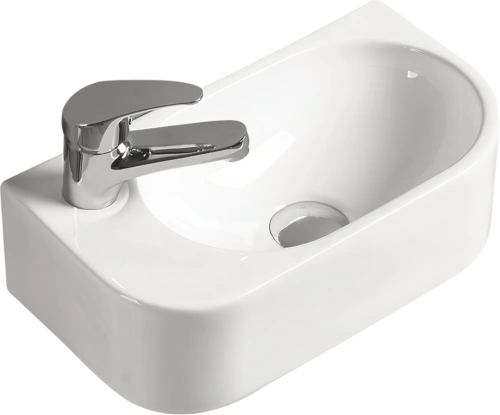 Раковина SantiLine SL-2014R накладная, белый от магазина Vanna-Vanna.ru!