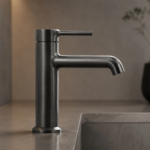 Смеситель для раковины WasserKraft Rhein, графит 9903GR от магазина Vanna-Vanna.ru!