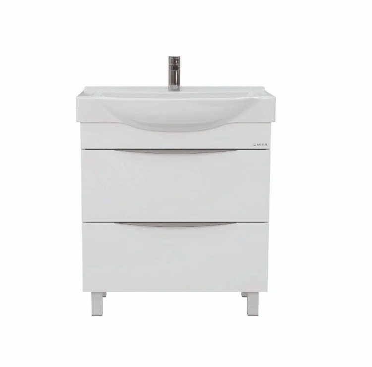 Тумба Onika Навиа 65 с раковиной Беверли 65 напольная, белая от магазина Vanna-Vanna.ru!