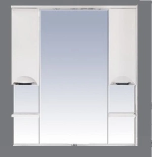 Зеркало со шкафчиком Misty София 120 белый от магазина Vanna-Vanna.ru!