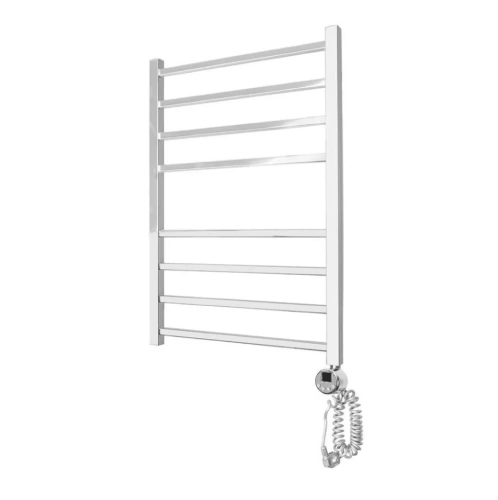 Полотенцесушитель электрический Domoterm Квадро П8 500x800 ER правый, хром от магазина Vanna-Vanna.ru!