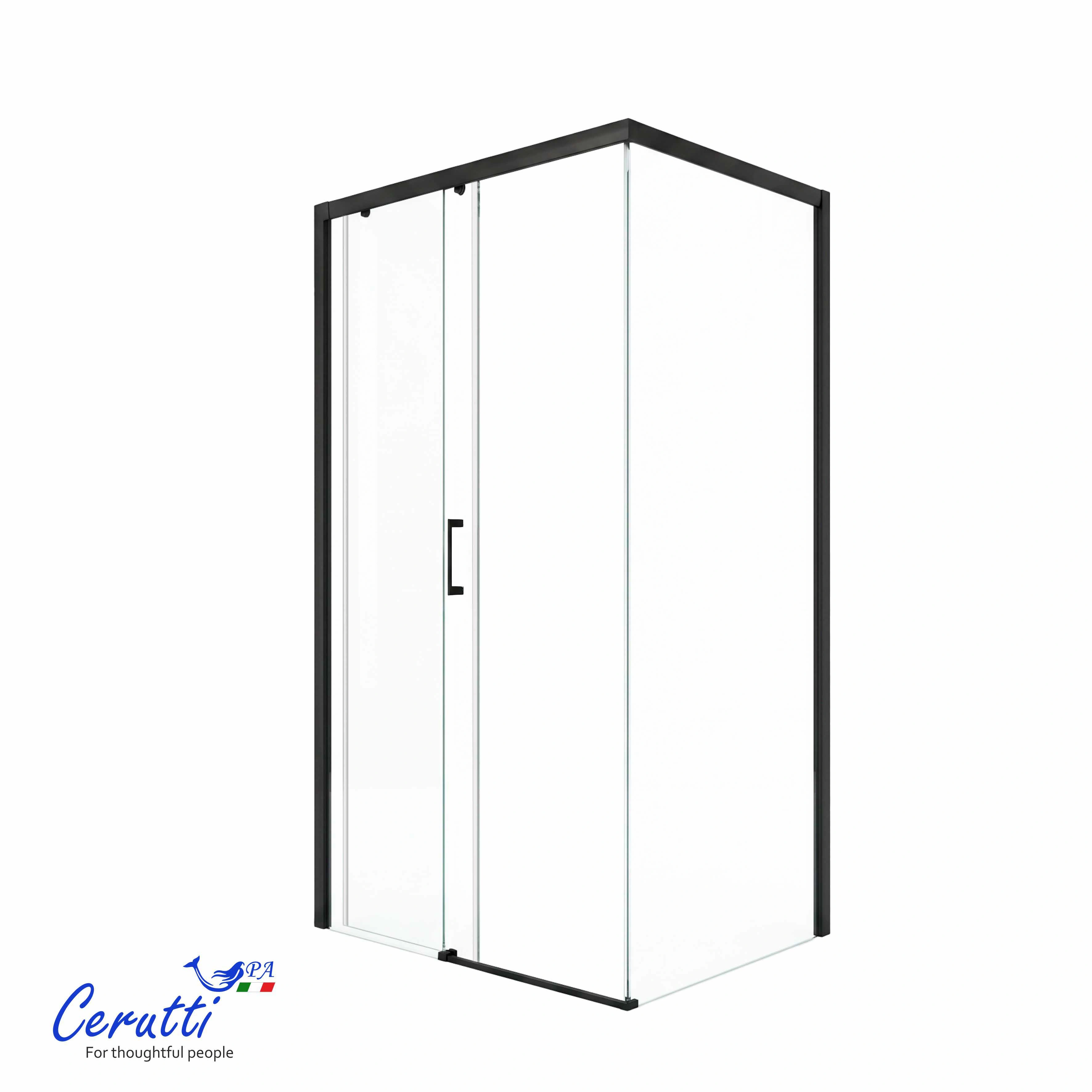 Душевой уголок Ceruttispa VITO 110B без поддона (110x80x195) от магазина Vanna-Vanna.ru!