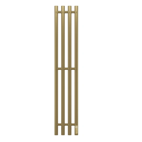 Полотенцесушитель электрический APEXTERMO Луна LN10113GL 1100x180 с крючками, золотой матовый от магазина Vanna-Vanna.ru!