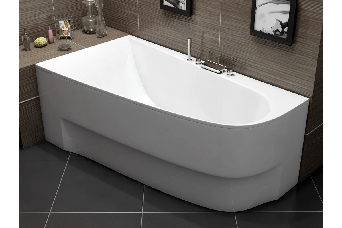 Ванна акриловая Vayer Boomerang 170x90 L левая от магазина Vanna-Vanna.ru!
