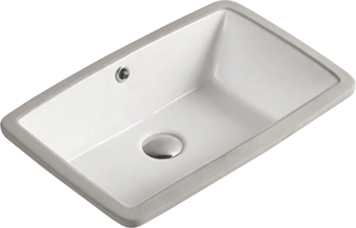 Раковина SantiLine SL-3004 встраиваемая снизу, белая