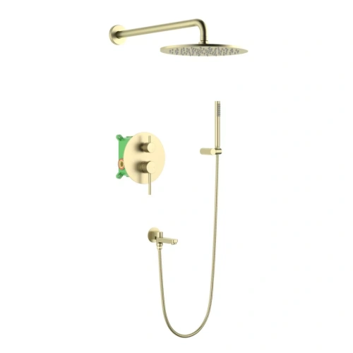 Душевой комплект Timo Saona SX-2379/17SM матовое золото от магазина Vanna-Vanna.ru!