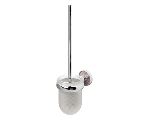 Ершик для унитаза WasserKraft Aland K-8527 хром/декор