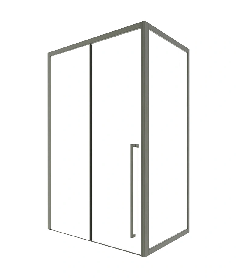 Душевой уголок Timo TDSS-130/13C-8R + TSS-900/13C-8, 130x90 см, профиль никель, стекло прозрачное от магазина Vanna-Vanna.ru!