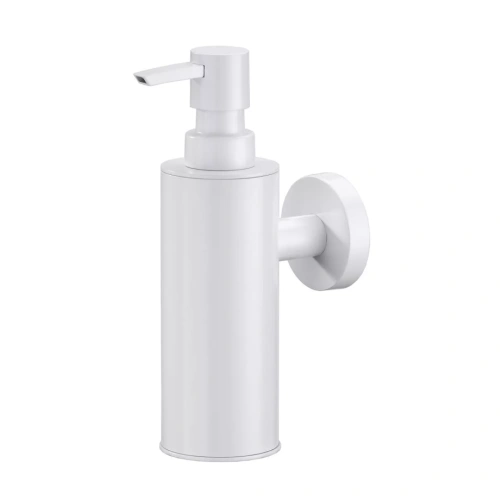 Дозатор для мыла Wasserkraft K-1399 WHITE антивандальный, белый от магазина Vanna-Vanna.ru!