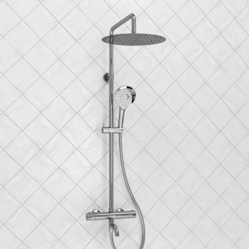 Душевая стойка WasserKraft A188.116.101.087.CH Thermo хром от магазина Vanna-Vanna.ru!