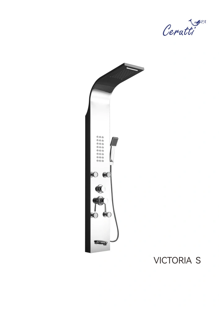 Душевая панель Ceruttispa VICTORIA S CT9976 от магазина Vanna-Vanna.ru!