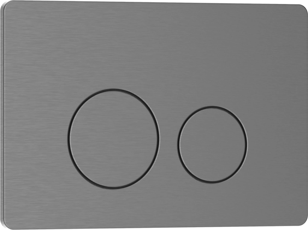 Комплект 2в1 IBERICA BLANCA инсталляция SILENCIO MINI, кнопка смыва INOX-O вороненая сталь (IB.001M.818) от магазина Vanna-Vanna.ru!