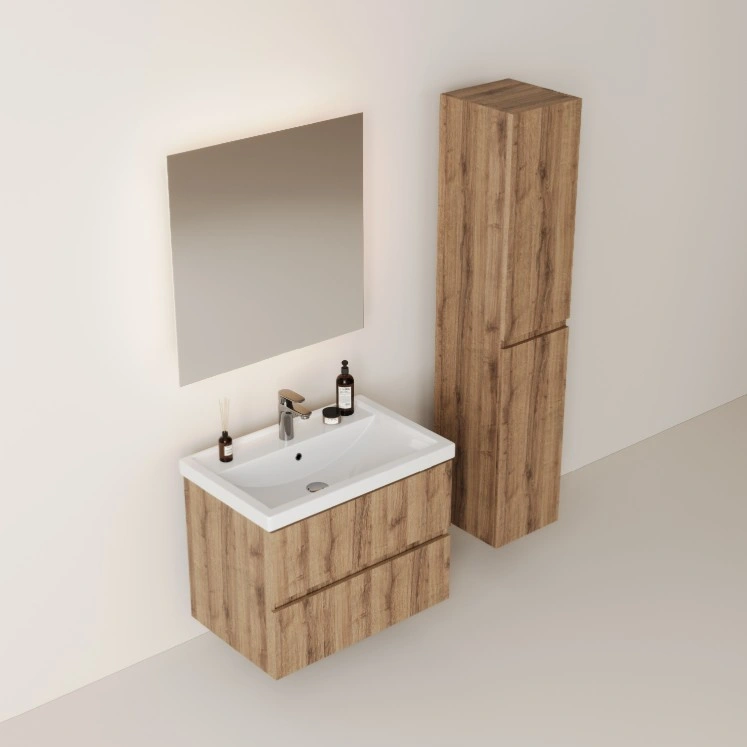 Пенал Onika Дарон 30 L/R подвесной, дуб крафт золотой