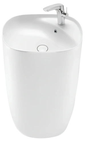 Раковина SantiLine SL-4018 напольная, белая от магазина Vanna-Vanna.ru!