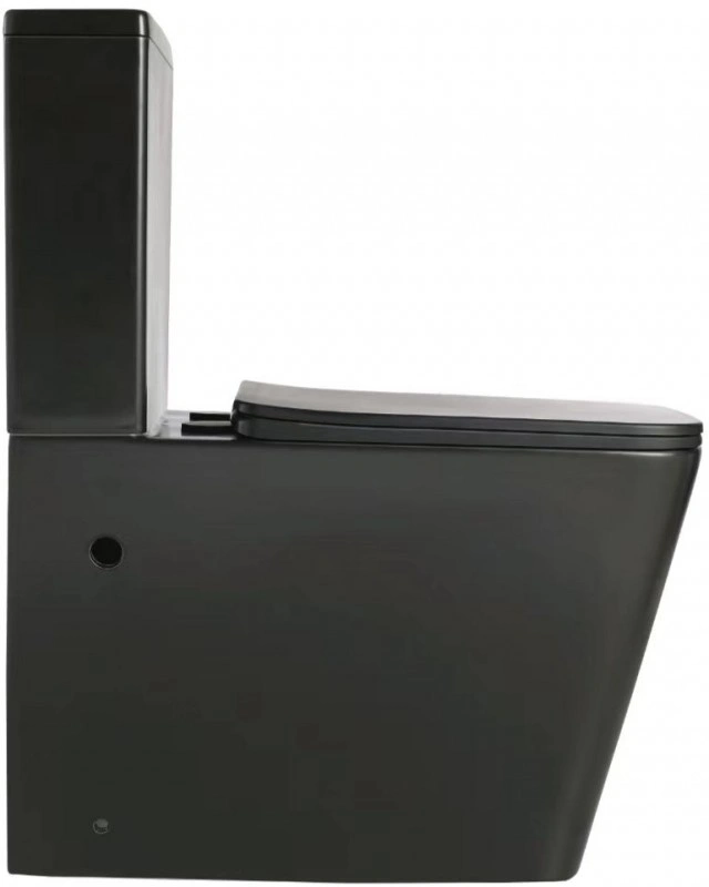 Унитаз напольный Esbano DUERO (Matt Black) 635x360x825 от магазина Vanna-Vanna.ru!
