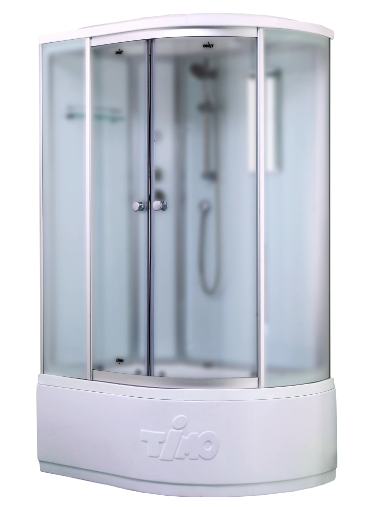 Душевая кабина Timo Standart T-6620 Silver Fabric L (120*85*220), турецкая баня хамам от магазина Vanna-Vanna.ru!
