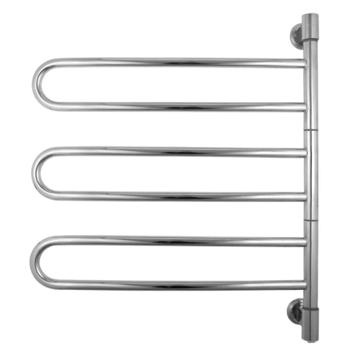 Полотенцесушитель электрический Energy U chrome G3 63.5х74 поворотный, хром от магазина Vanna-Vanna.ru!