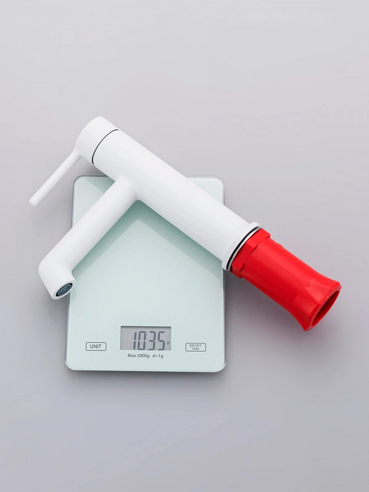 Смеситель для раковины Raglo R20.10.08, белый от магазина Vanna-Vanna.ru!