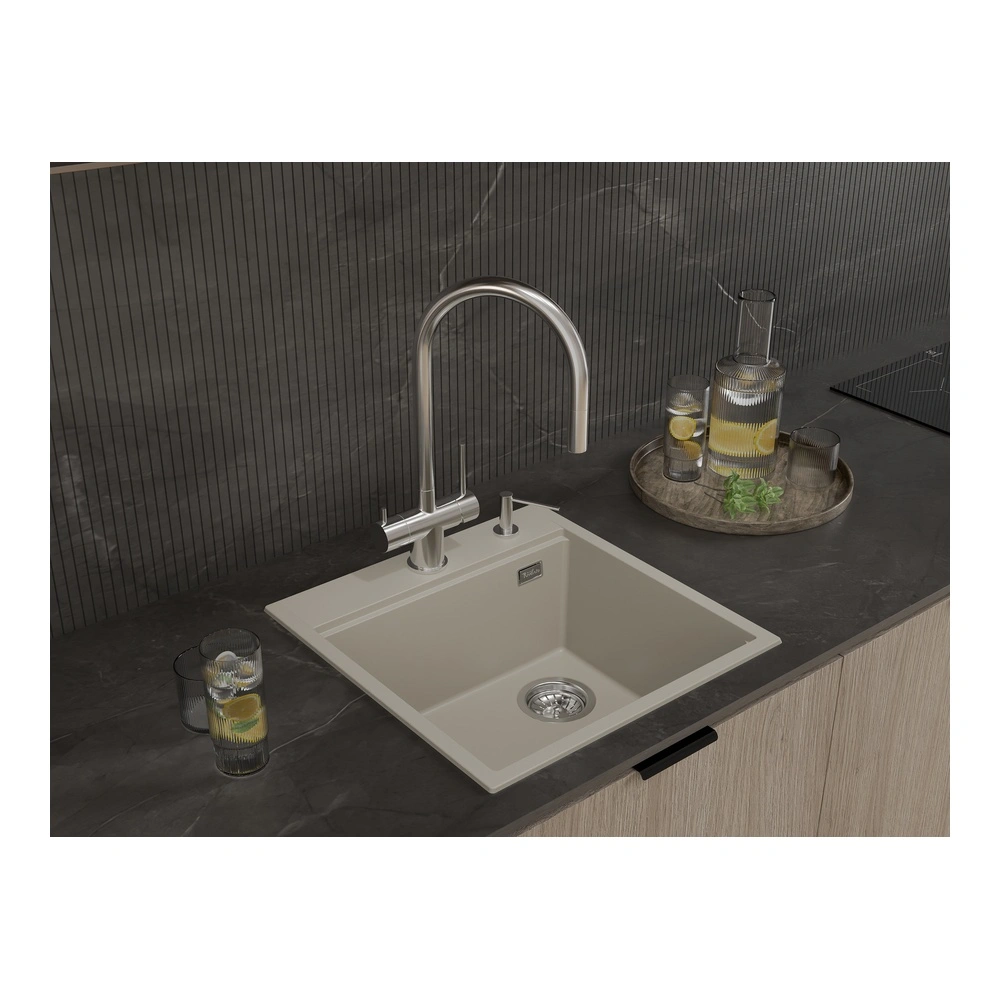 Кухонная мойка Rivelato TESORO TR-505-R топаз от магазина Vanna-Vanna.ru!