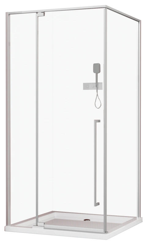 Душевой уголок ESBANO ESA-108PS-C 100х80х195 от магазина Vanna-Vanna.ru!