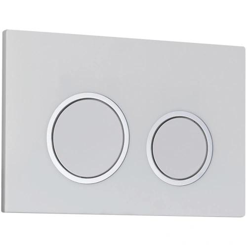 Кнопка смыва Veconi FLUSH V11, FLV11-W, 240х162х7, пластик, белый глянец кайма - белый глянец от магазина Vanna-Vanna.ru!