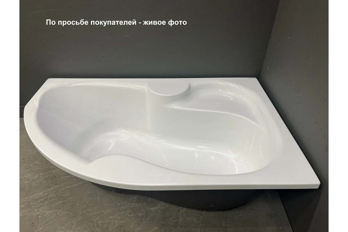 Ванна акриловая Vayer Azalia 160х105 R правая