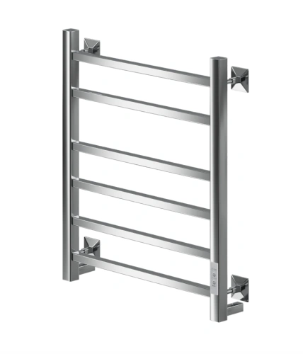 Полотенцесушитель электрический Veconi Barro-B B6050CH-B 500х600, хром от магазина Vanna-Vanna.ru!