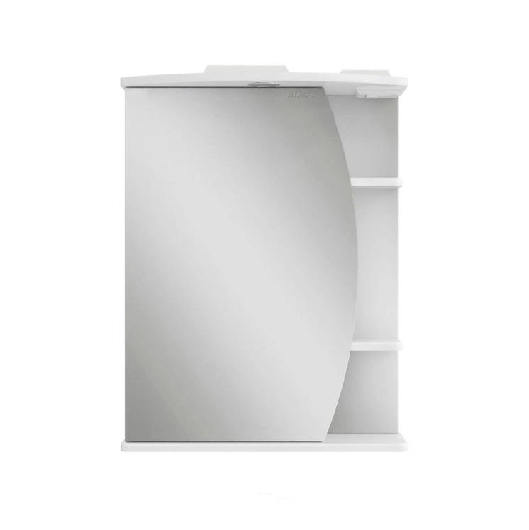 Зеркало-шкаф Onika Луна 55.01 L свет, белый от магазина Vanna-Vanna.ru!