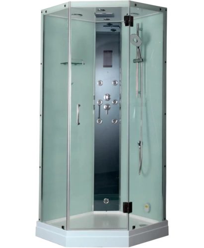 Душевая кабина Timo Premium ELTA H-312 R, 90х90 многоугольная, прозрачное стекло от магазина Vanna-Vanna.ru!