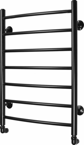 Полотенцесушитель водяной Domoterm Калипсо П7 500x700 черный матовый от магазина Vanna-Vanna.ru!