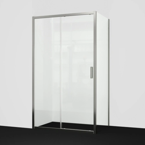 Душевой уголок WasserKraft Tauber 64S06 120х80 прямоугольный, без поддона, прозрачное стекло, никель от магазина Vanna-Vanna.ru!