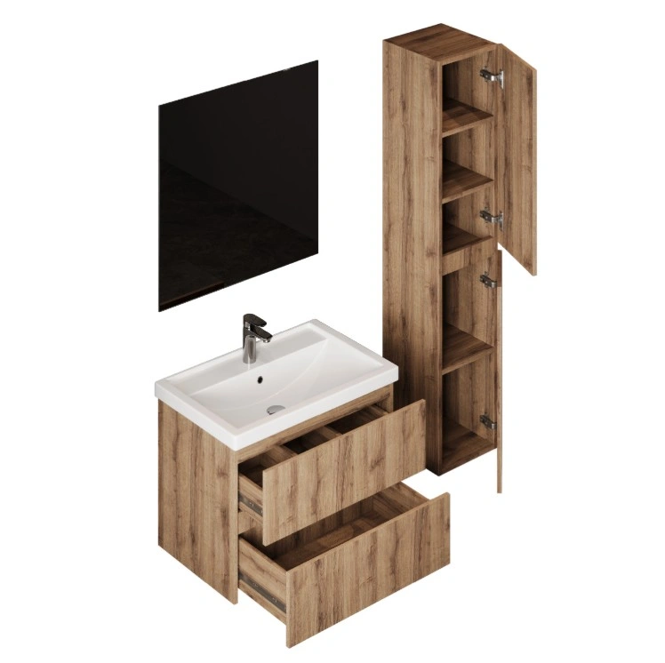 Пенал Onika Дарон 30 L/R подвесной, дуб крафт золотой