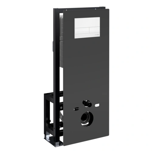 Инсталляция WasserKraft Glan 66TLT.010.ME.BL.WM04 для подвесного унитаза, с кнопкой от магазина Vanna-Vanna.ru!