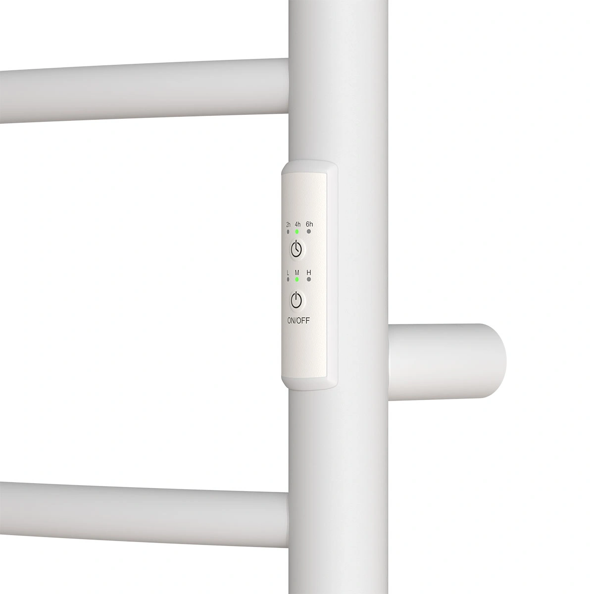 Полотенцесушитель электрический APEXTERMO Corona CR01184WM 800x400 с полкой, белый матовый от магазина Vanna-Vanna.ru!