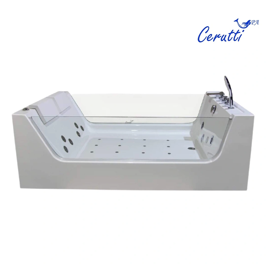 Ванна Ceruttispa C-454A акриловая, гидромассажная (1700x1200x580) от магазина Vanna-Vanna.ru!